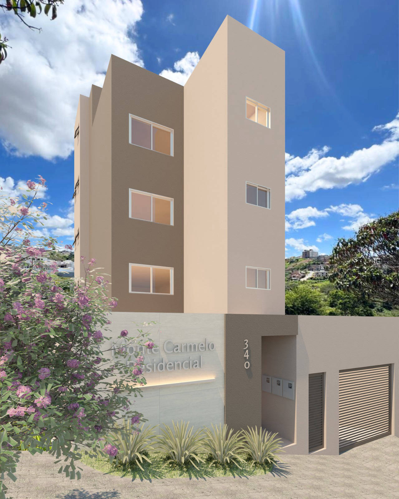 Residencial Monte Carmelo (1 Apartamento por Andar)