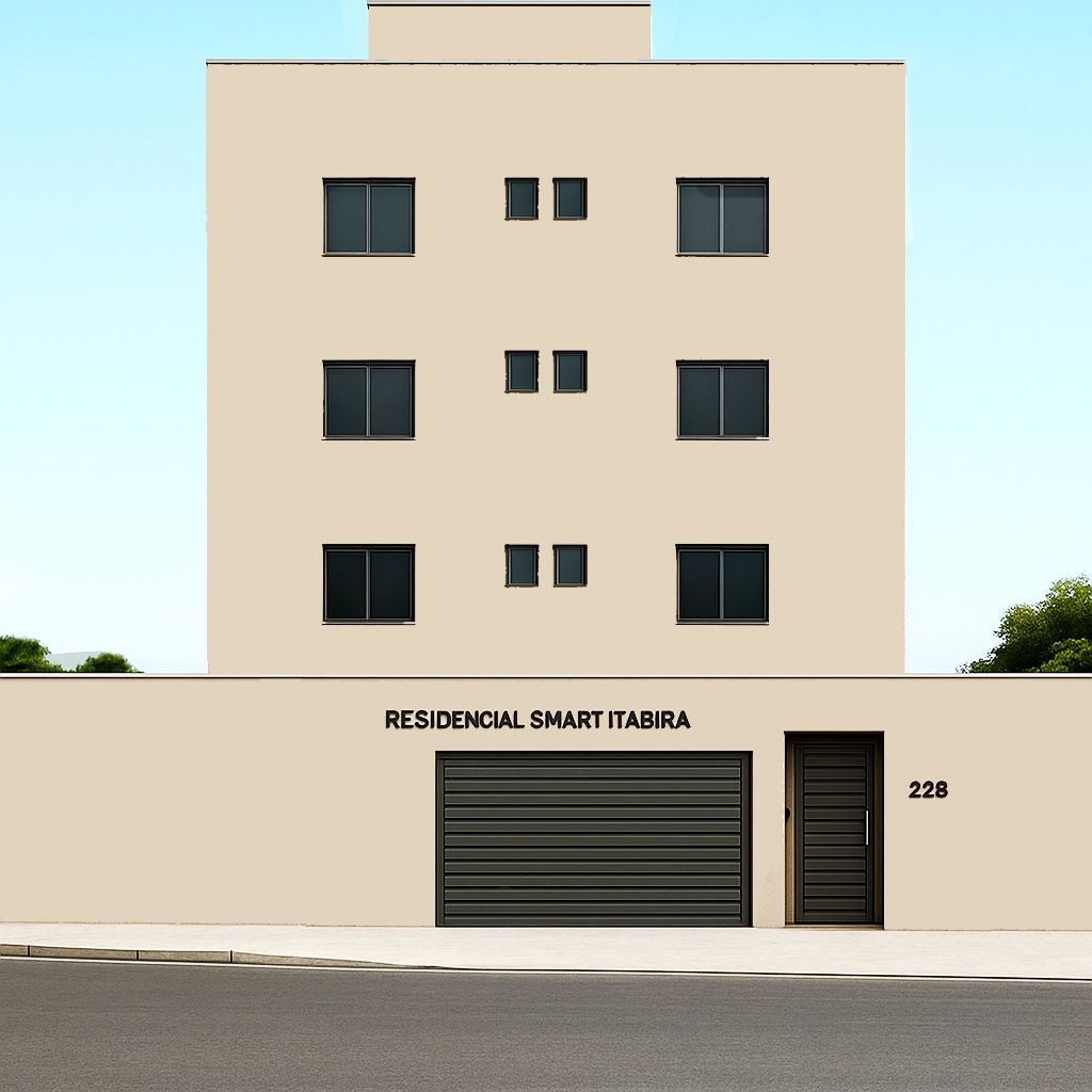 Residencial Smart Itabira - Centro de Itabira - Apartamento 1 quarto para investidores